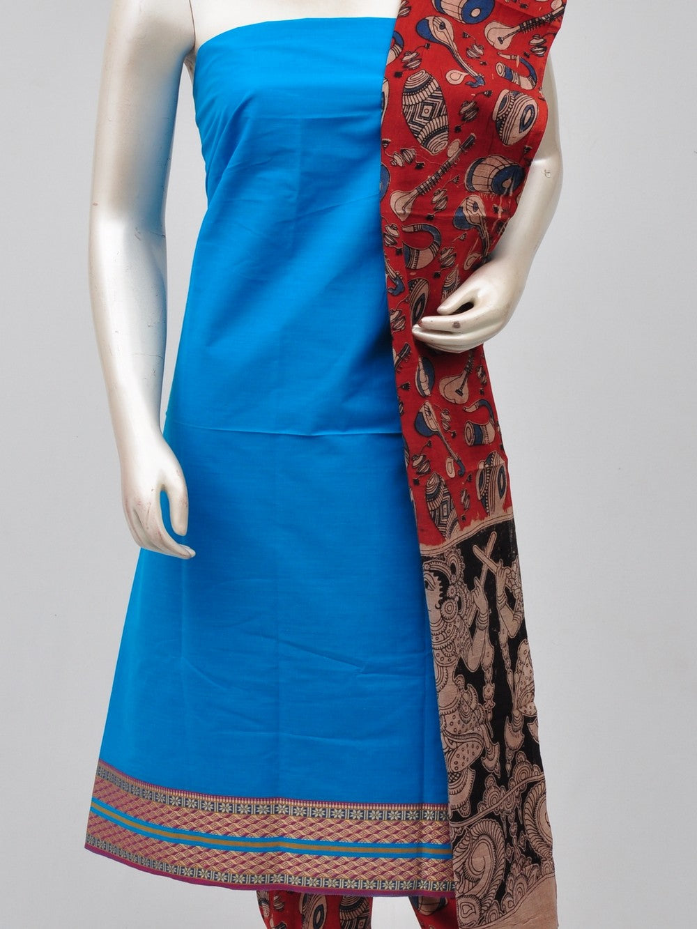 kalamkari dress material  [D70902012]