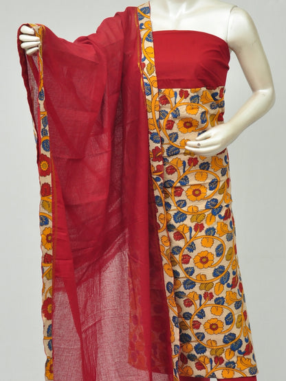 kalamkari dress material  [D80309140]