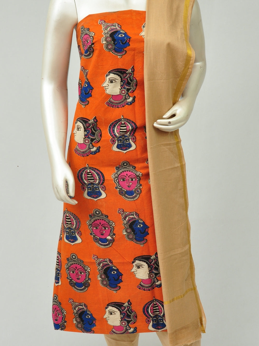 Kalamkari Dress Material   [D80309172]