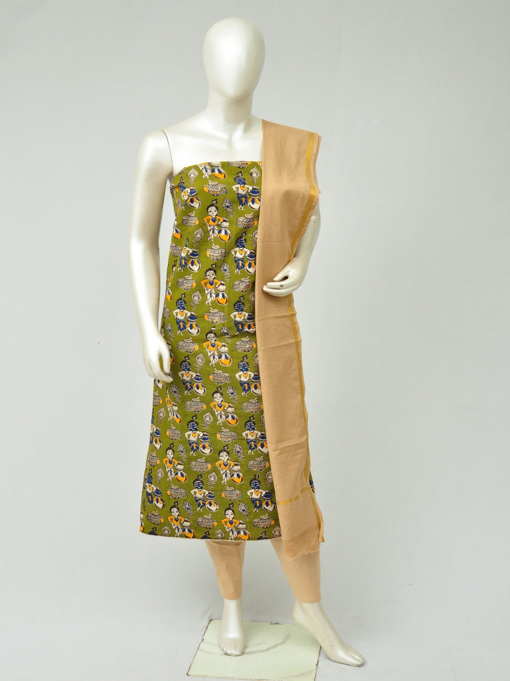 Kalamkari Dress Material   [D80309176]