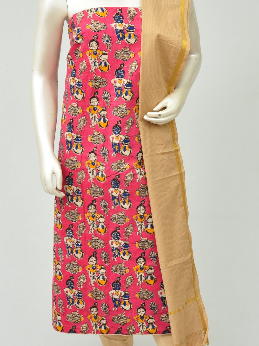 Kalamkari Dress Material   [D80309177]