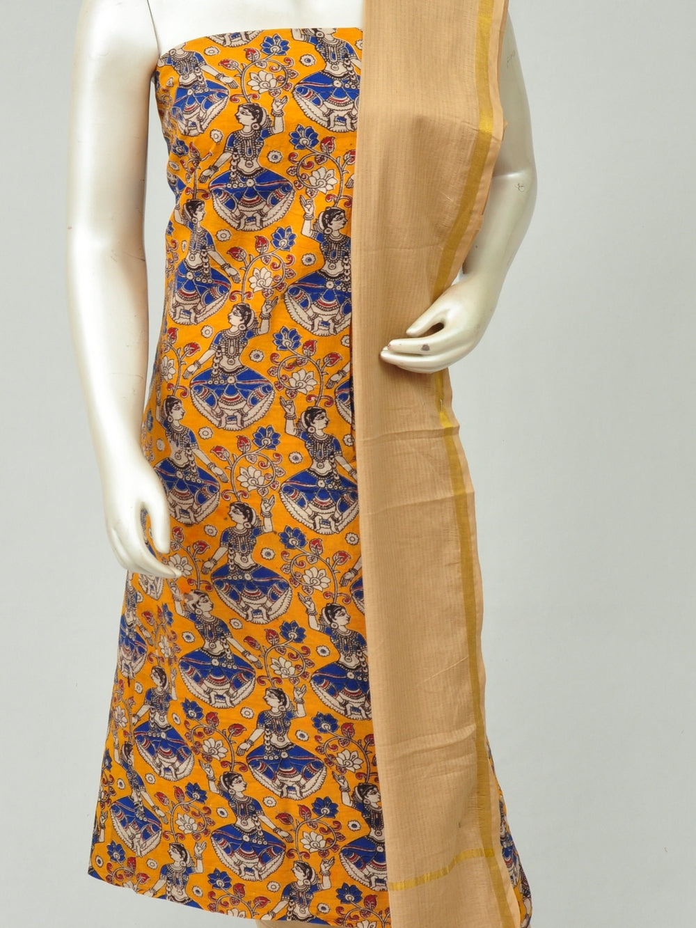 Kalamkari Dress Material   [D80309183]