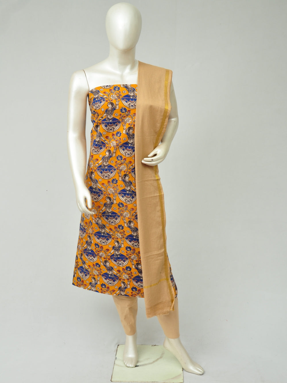 Kalamkari Dress Material   [D80309183]