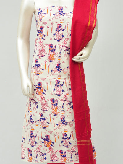 Kalamkari Dress Material  [D80309203]