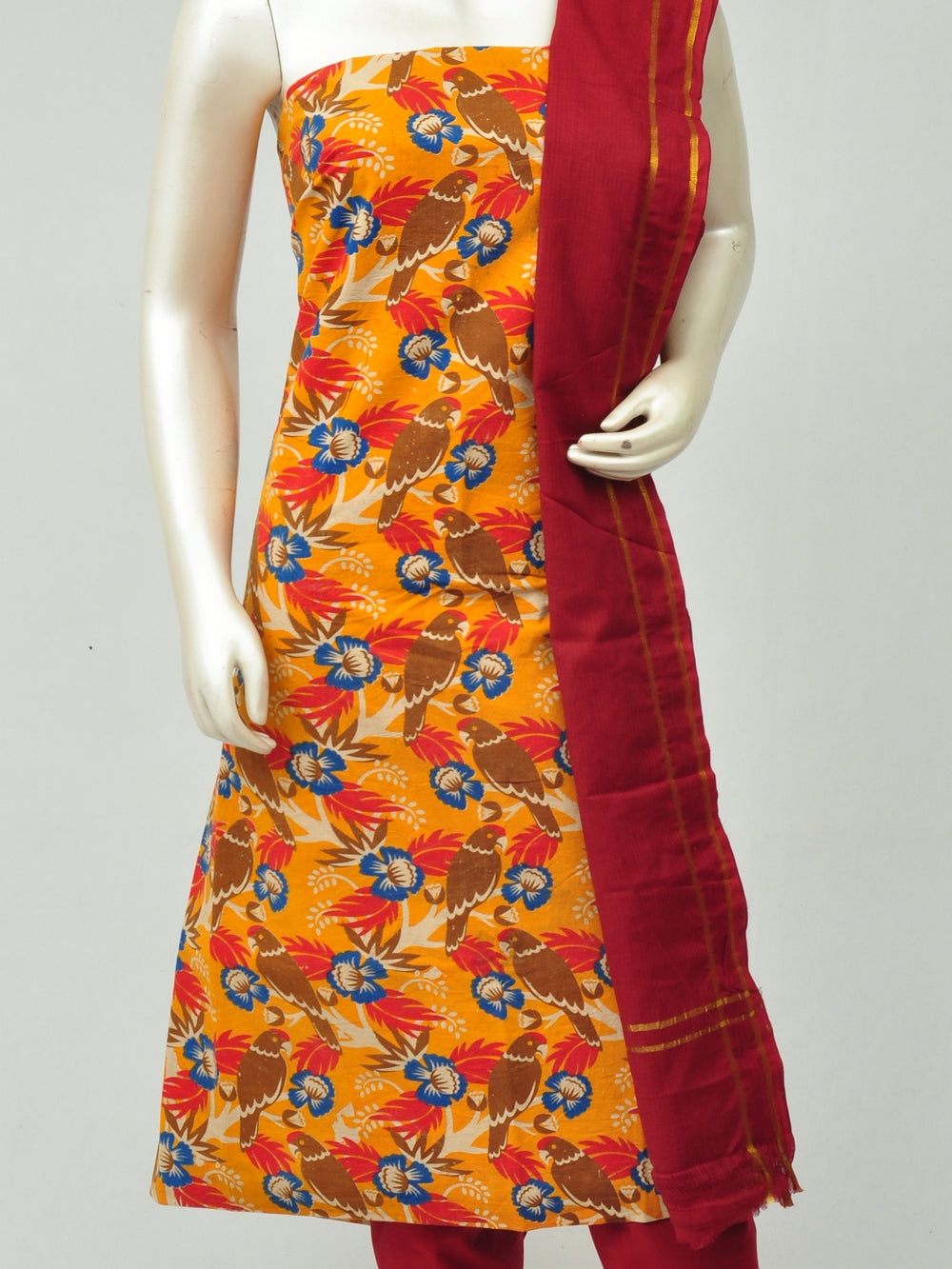 Kalamkari Dress Material  [D80309210]