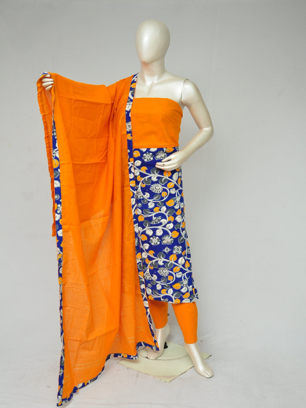 kalamkari dress material  [D80321235]