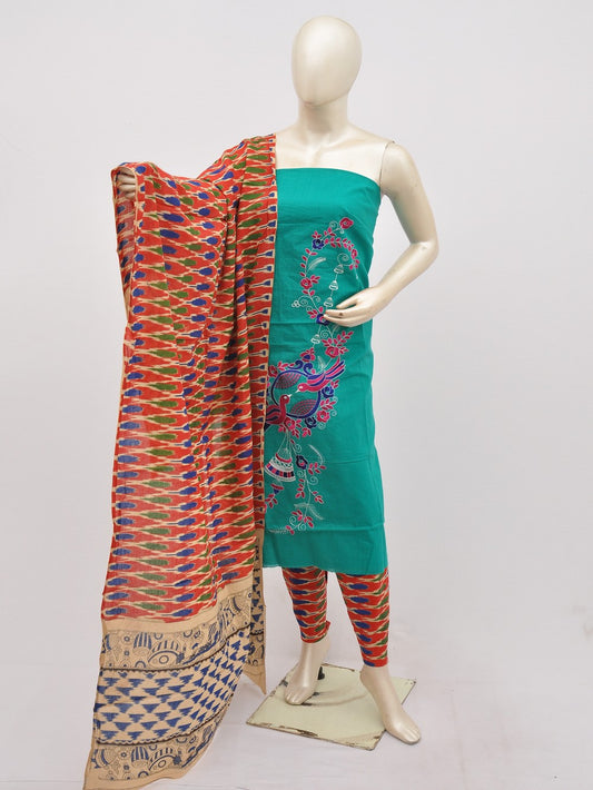 Kalamkari Doll Drop Designer Dress Material [D10330066]