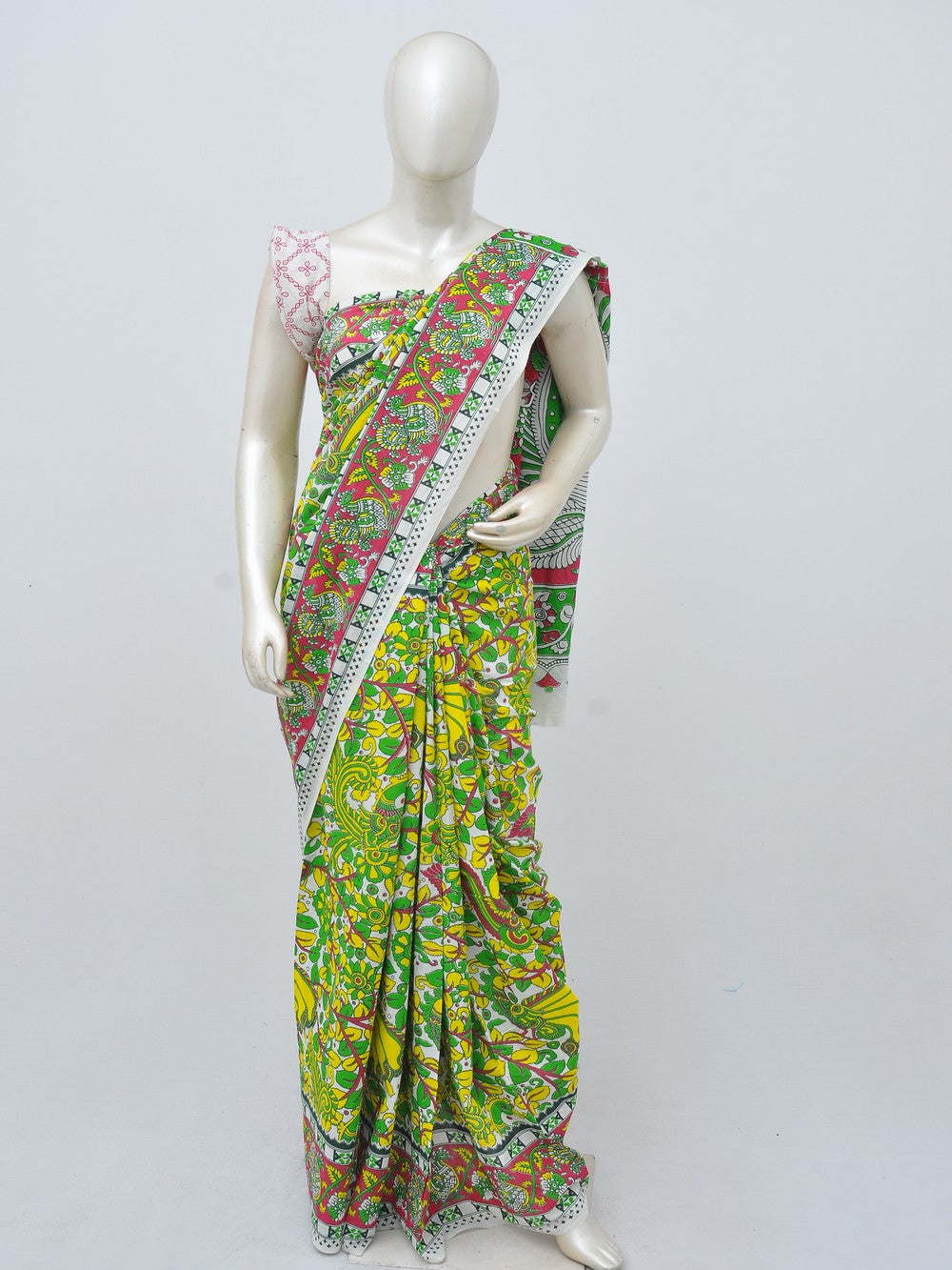 Kalamkari Cotton Saree [D30412003]