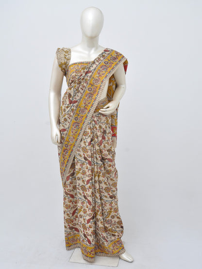 Kalamkari Cotton Saree [D30412011]