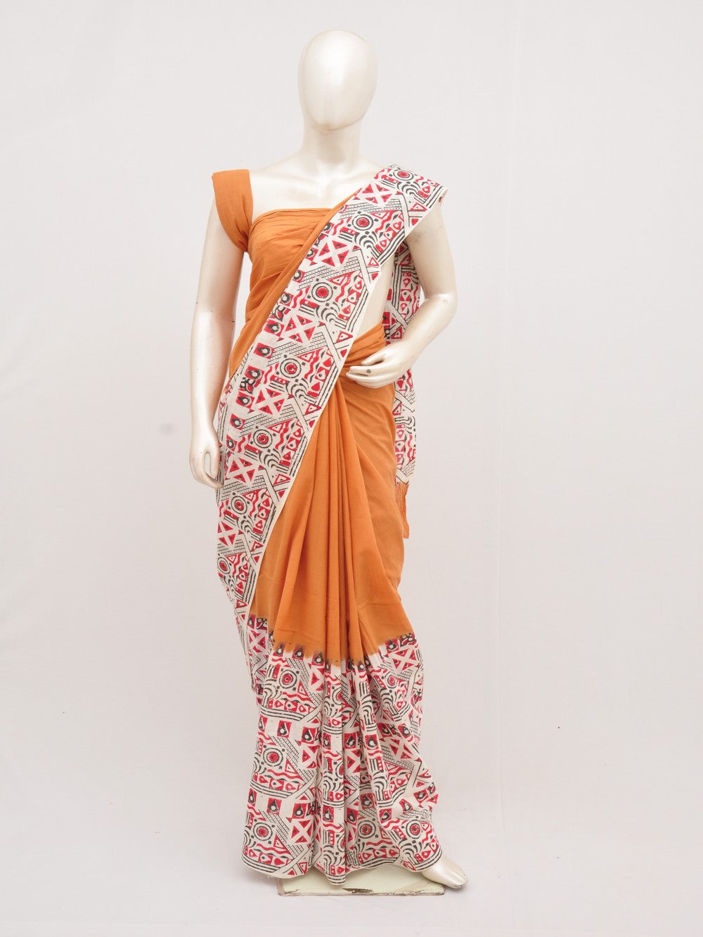 Kalamkari  Cotton Saree [D00313001]