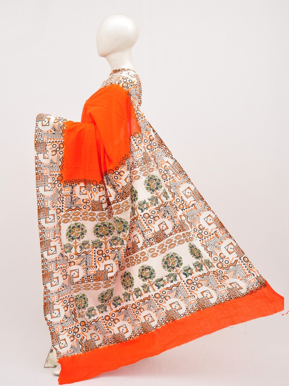 Kalamkari  Cotton Saree [D00313002]