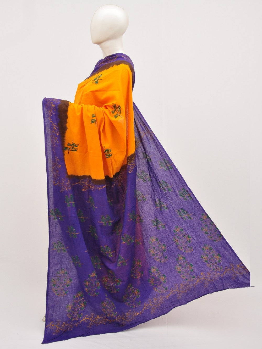 Kalamkari  Cotton Saree [D00313012]