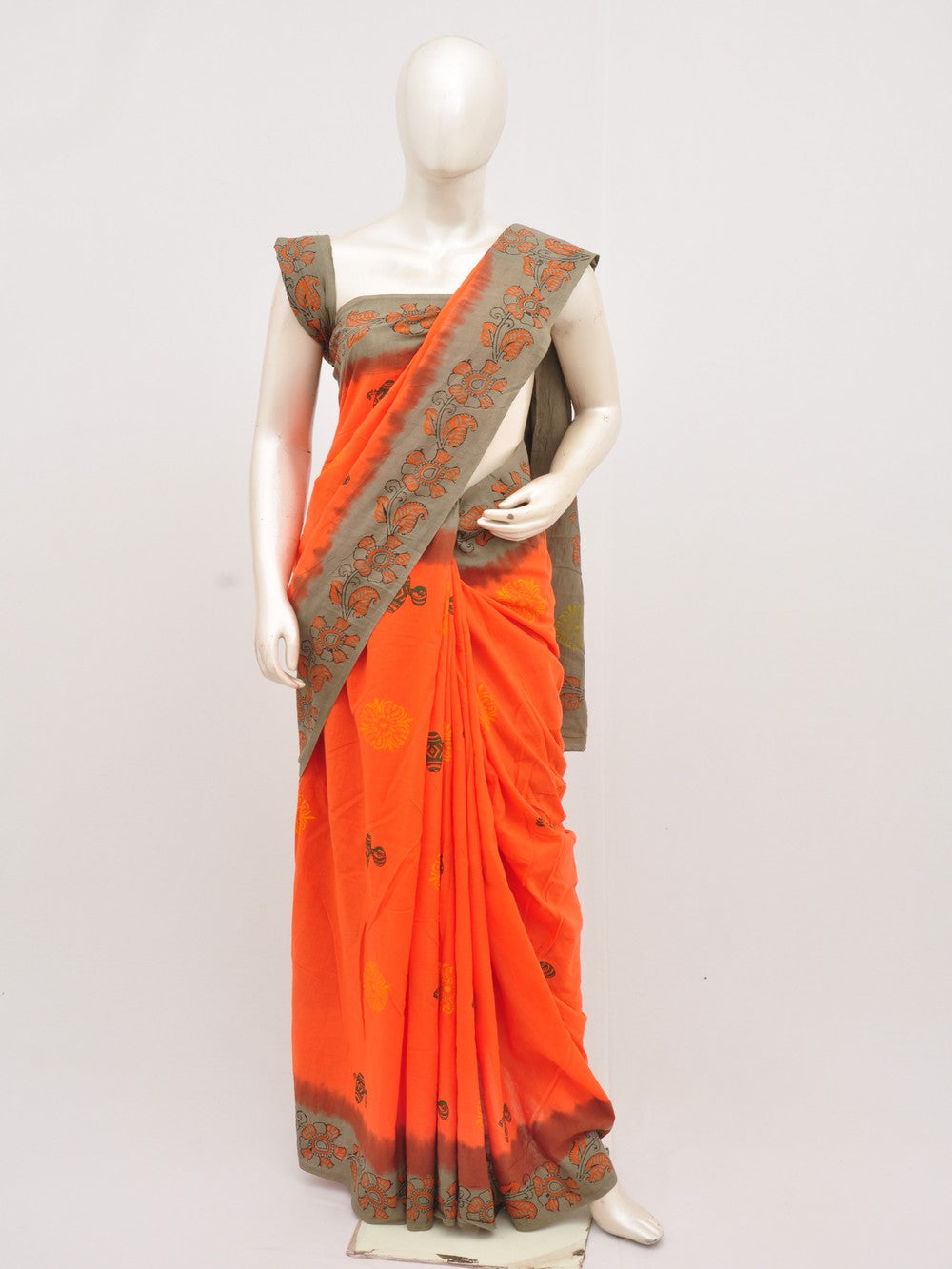 Kalamkari  Cotton Saree [D00313018]