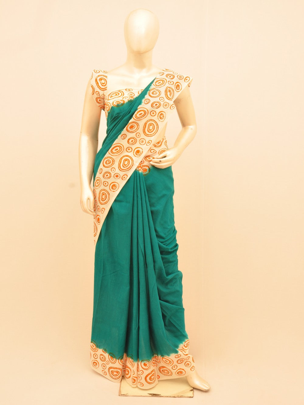 Kalamkari  Cotton Saree [D00314002]