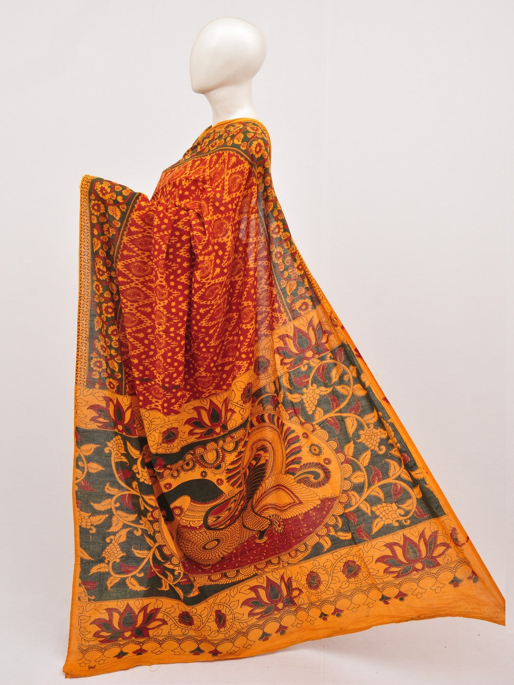 Kalamkari  Cotton Saree [D00314028]