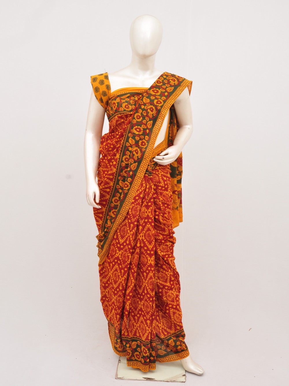 Kalamkari  Cotton Saree [D00314028]