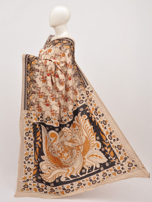 Kalamkari Cotton Saree [D00318009]