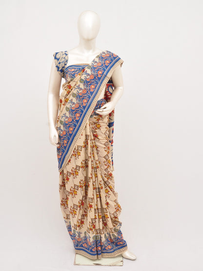 Kalamkari Cotton Saree [D00615036]