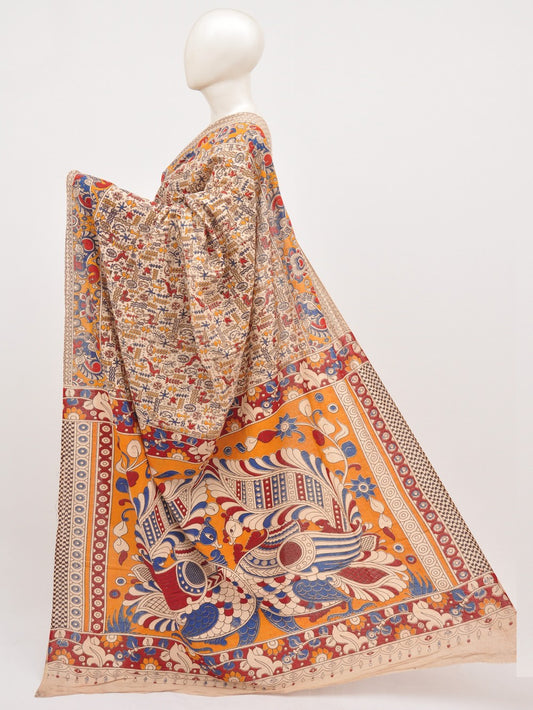 Kalamkari Cotton Saree [D00619009]