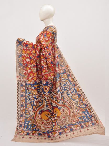 Kalamkari Cotton Saree [D00619020]