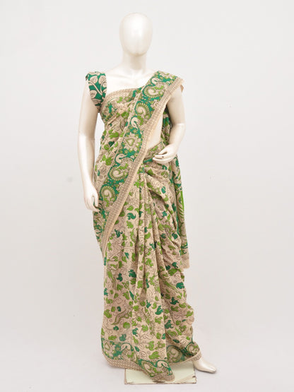 Kalamkari Cotton Saree [D00619021]