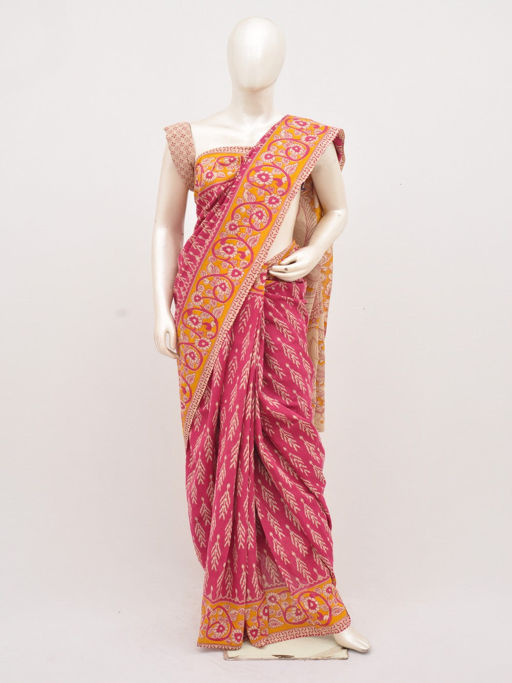 Kalamkari Cotton Saree [D00619030]