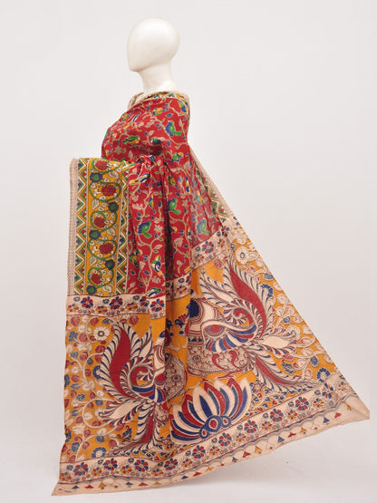 Kalamkari Cotton Saree [D00619037]