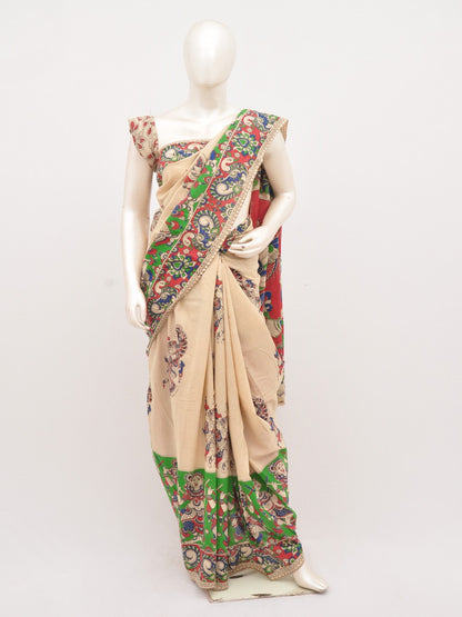 Kalamkari Cotton Saree [D00619041]