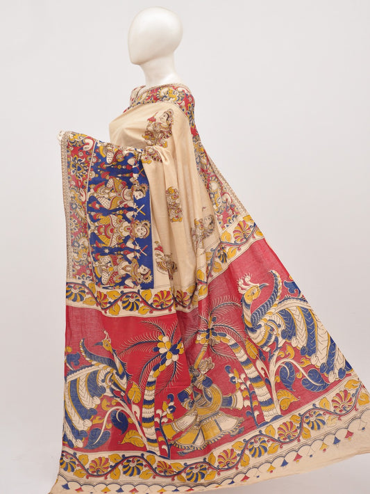 Kalamkari Cotton Saree [D00619042]