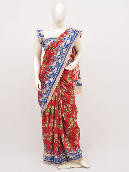 Kalamkari Cotton Saree [D00619045]