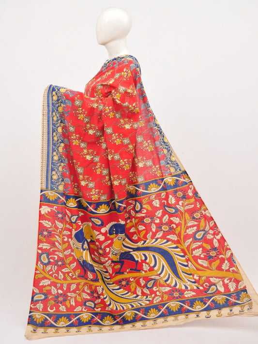 Kalamkari Cotton Saree [D00619046]