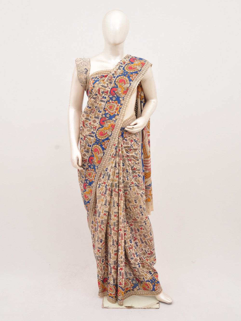 Kalamkari Cotton Saree [D00619048]