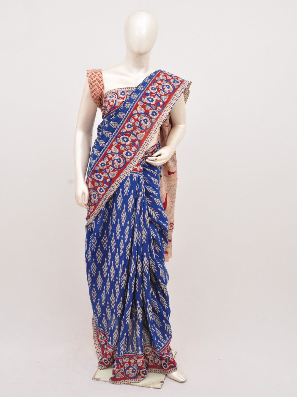 Kalamkari Cotton Saree [D00619052]