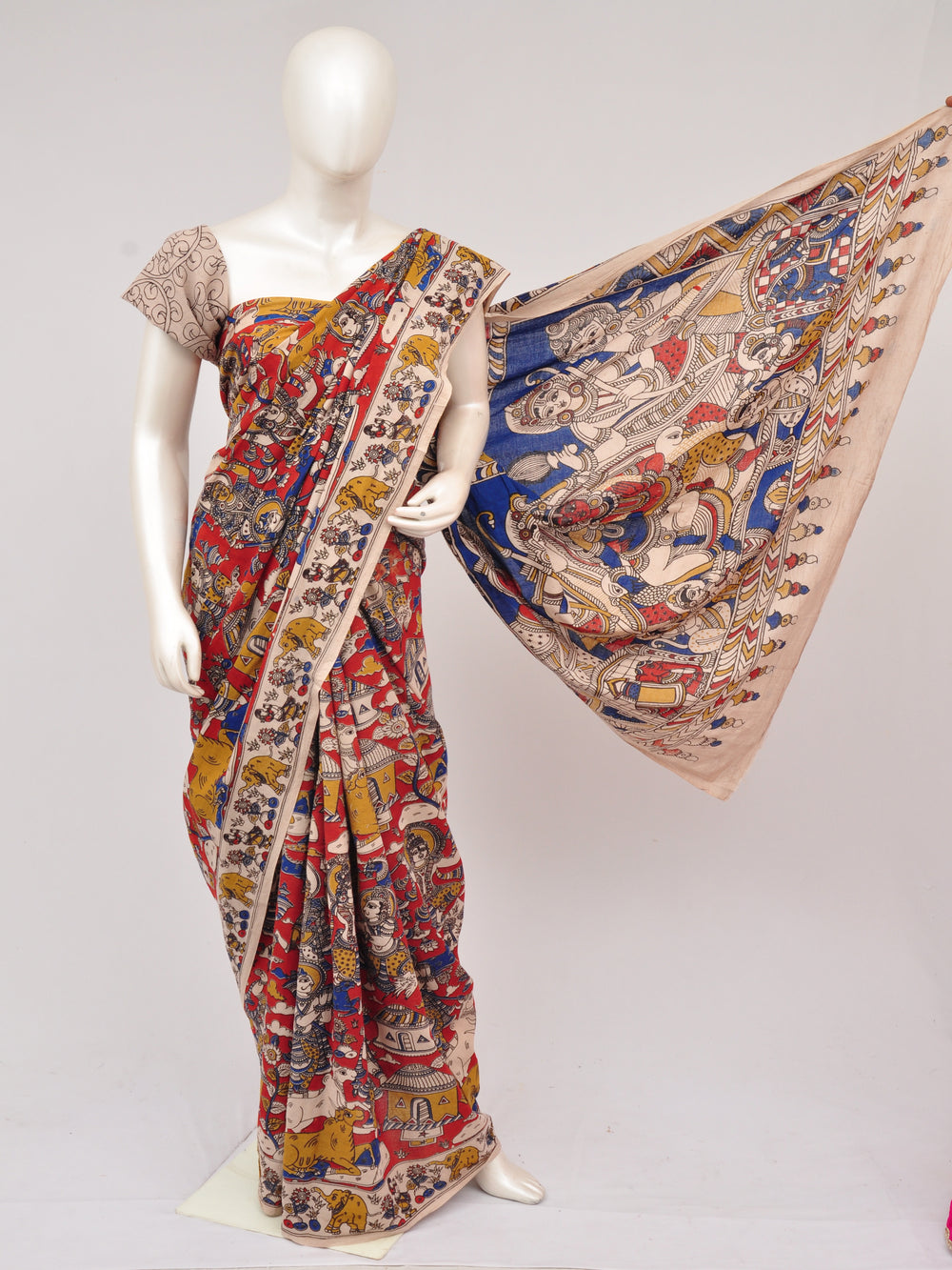 Kalamkari  Cotton Saree  [D60927064]