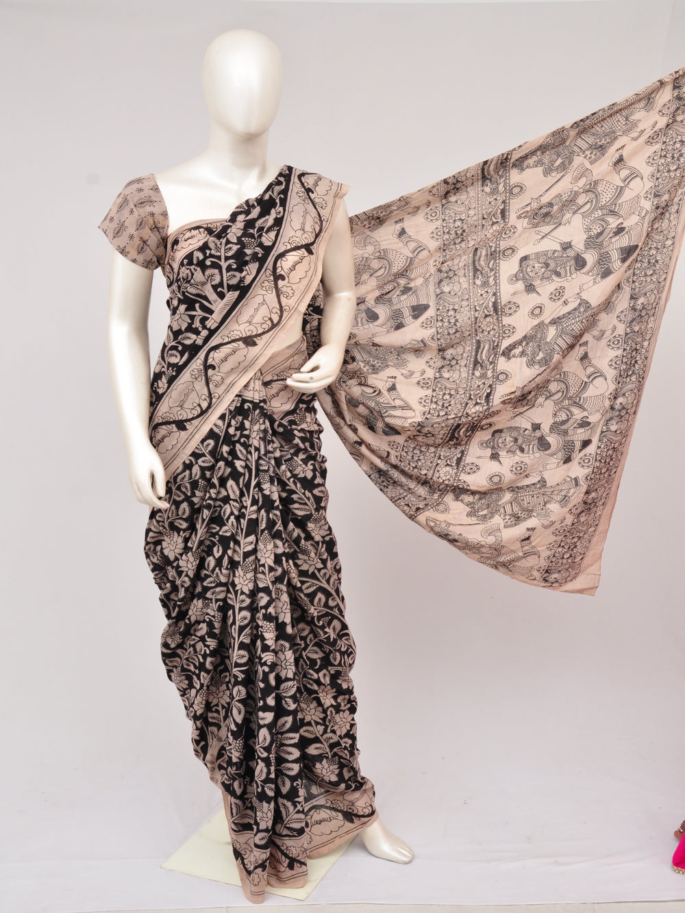 Kalamkari  Cotton Saree  [D60927067]