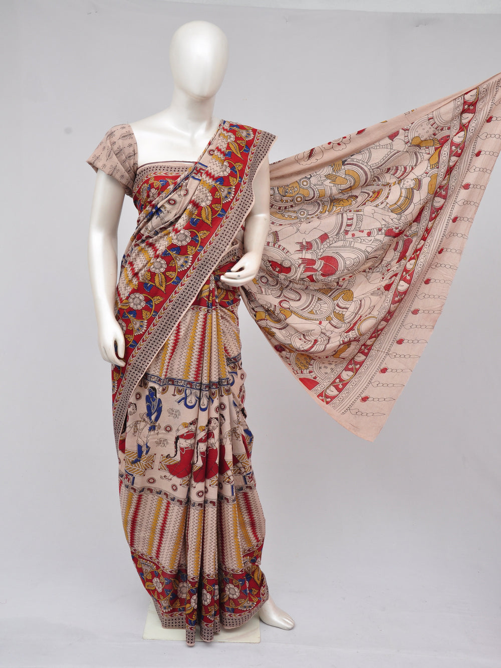 Kalamkari  Cotton Saree  [60929009]