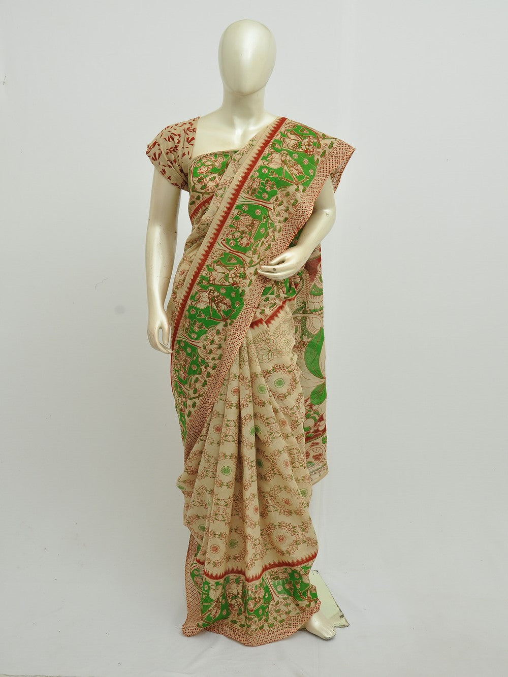 Kalamkari Cotton Saree [D10831027]