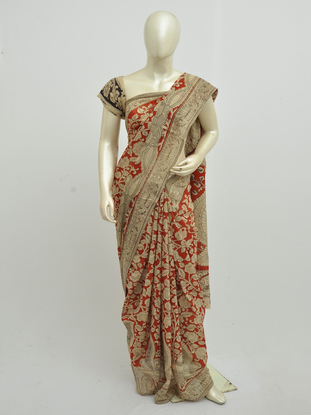 Kalamkari Cotton Saree [D10831028]