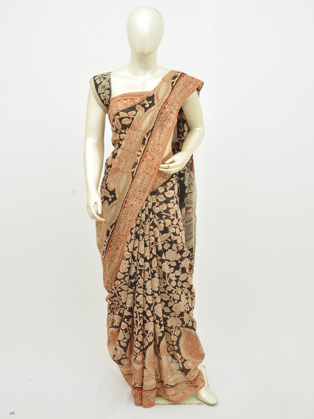 Kalamkari Cotton Saree [D10831033]