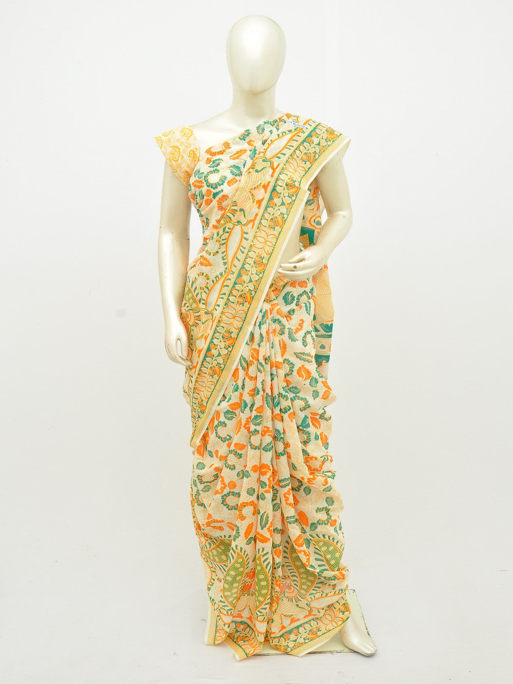 Kalamkari Cotton Saree [D10831038]