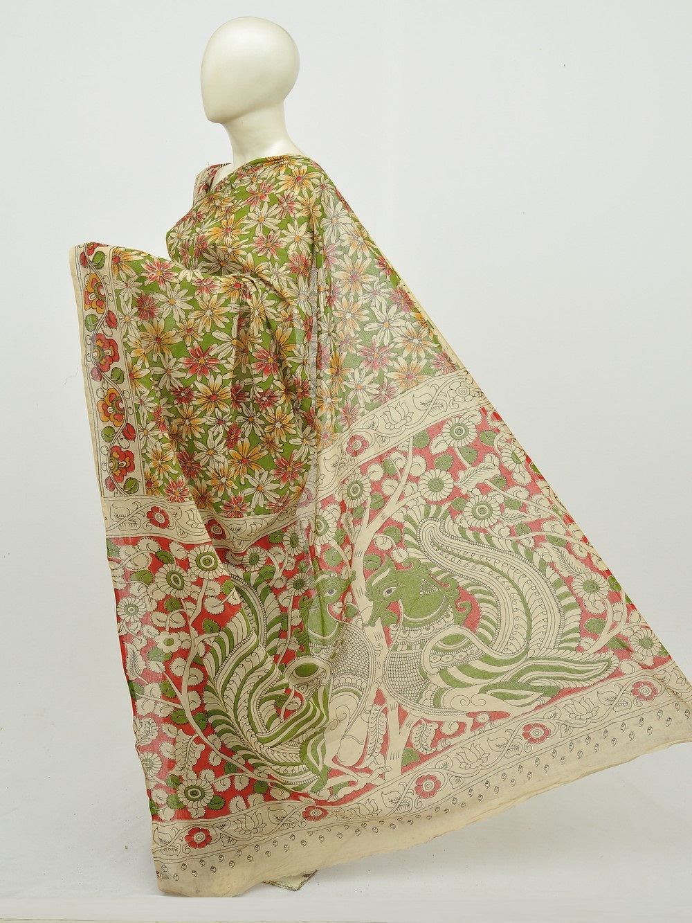 Kalamkari Cotton Saree [D10831043]