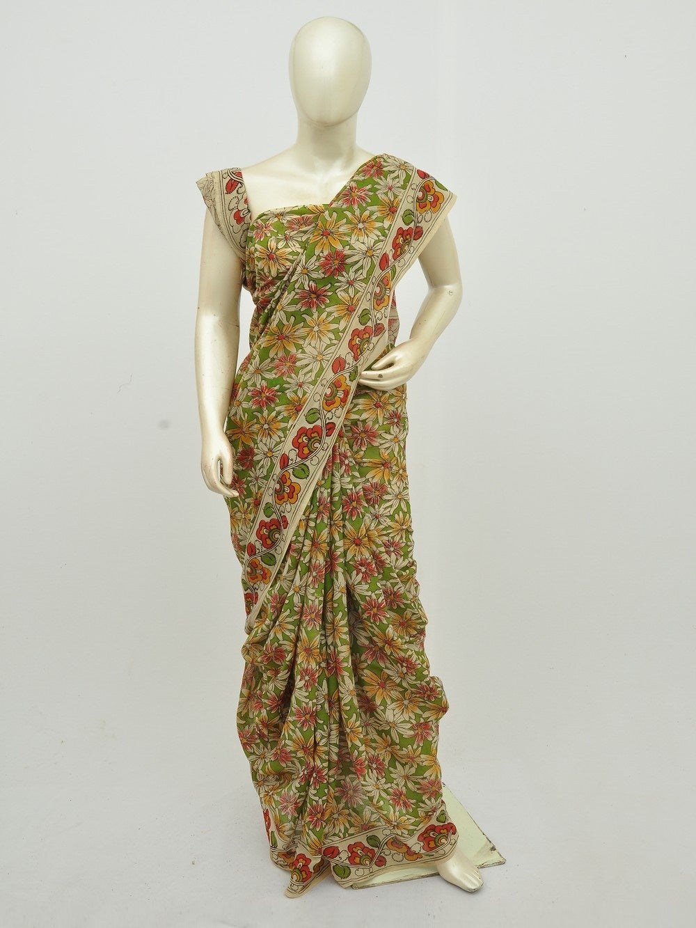 Kalamkari Cotton Saree [D10831043]