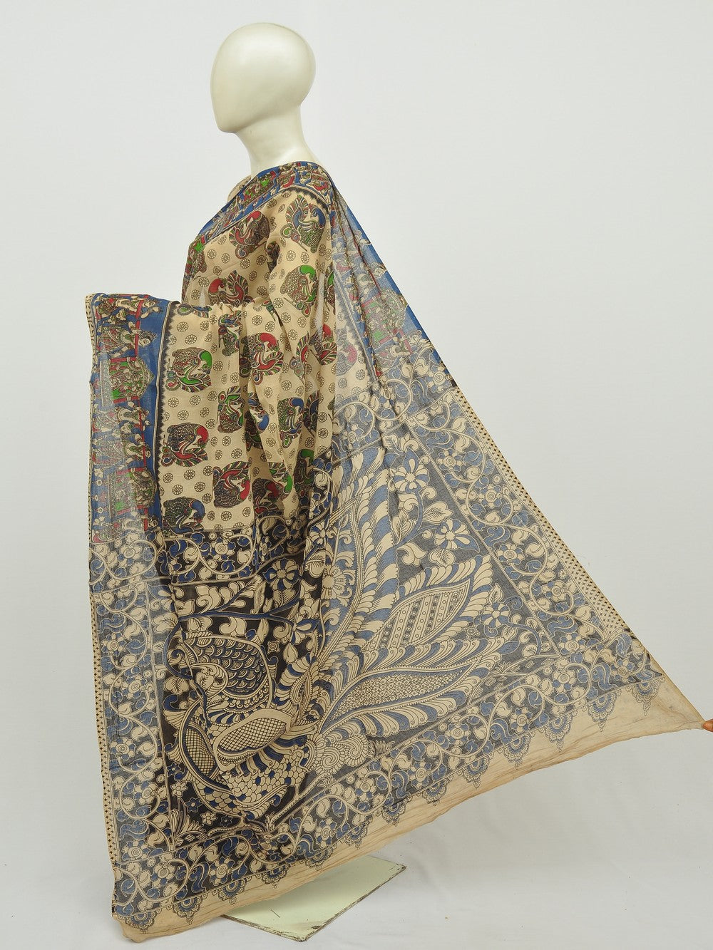 Kalamkari Cotton Saree [D10911015]