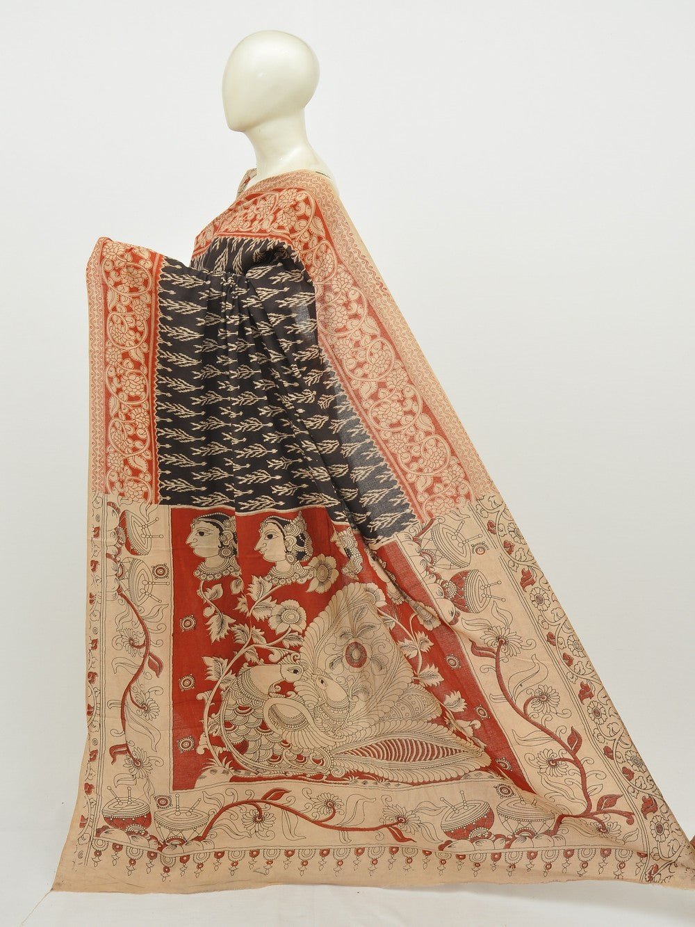 Kalamkari Cotton Saree [D11122036]