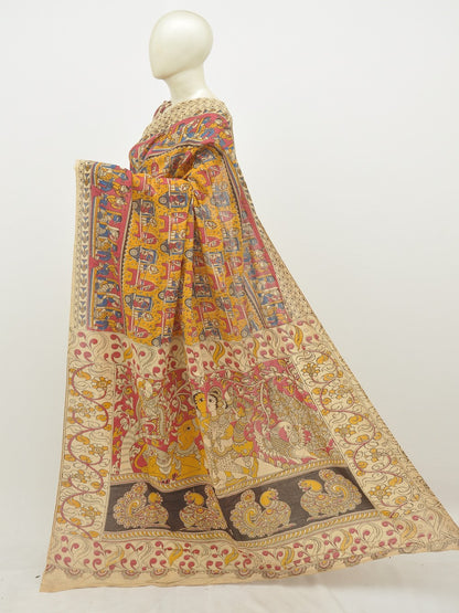 Kalamkari Cotton Saree [D20122099]