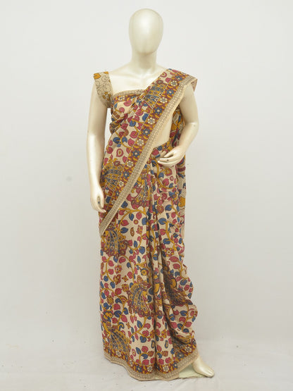 Kalamkari Cotton Saree [D20122109]