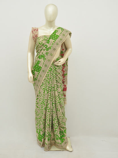 Kalamkari Cotton Saree [D20122127]