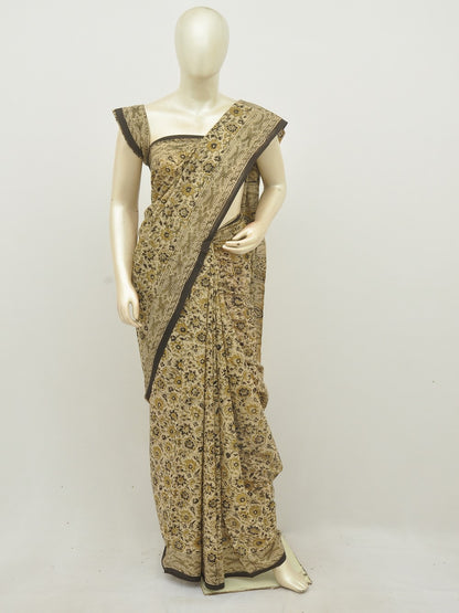 Kalamkari Cotton Saree [D20124027]