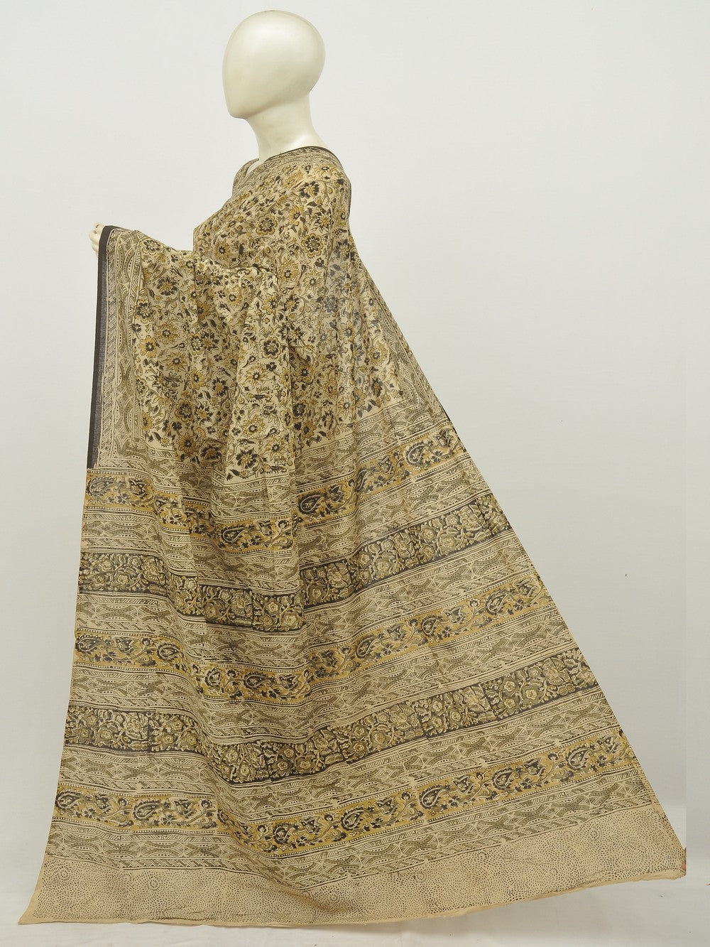 Kalamkari Cotton Saree [D20124027]