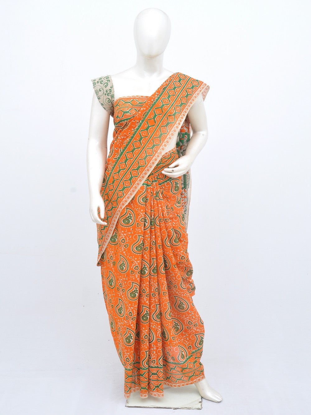 Kalamkari Cotton Saree [D20423118]